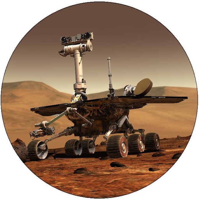 NASA Rover Photo Pinback Buttons and Stickers