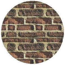 Brick Background Pinback Buttons and Stickers