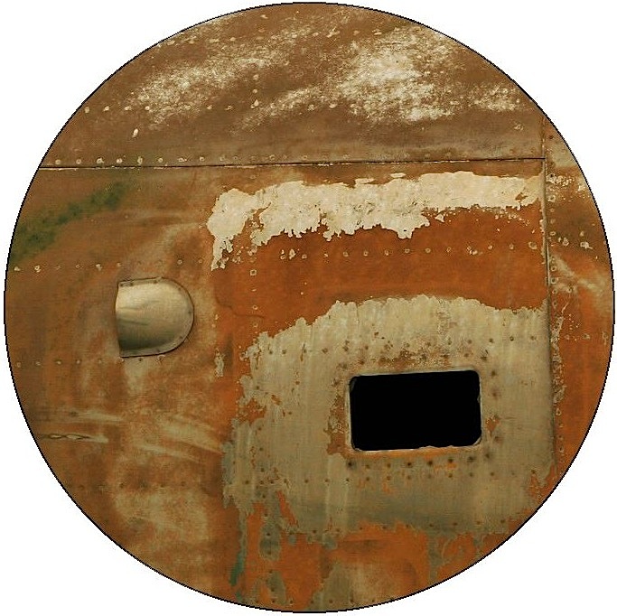 Rust Background Pinback Buttons and Stickers