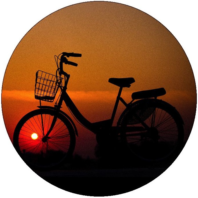 Bicycle Pinback Buttons and Stickers