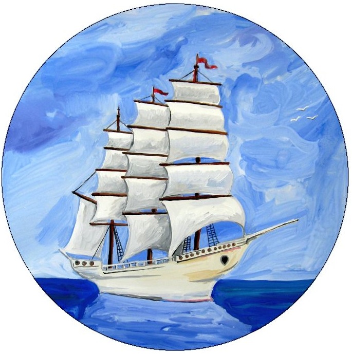 Boat and Ship Pinback Buttons and Stickers