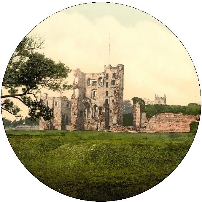 Ashby Castle Pinback Button and Stickers