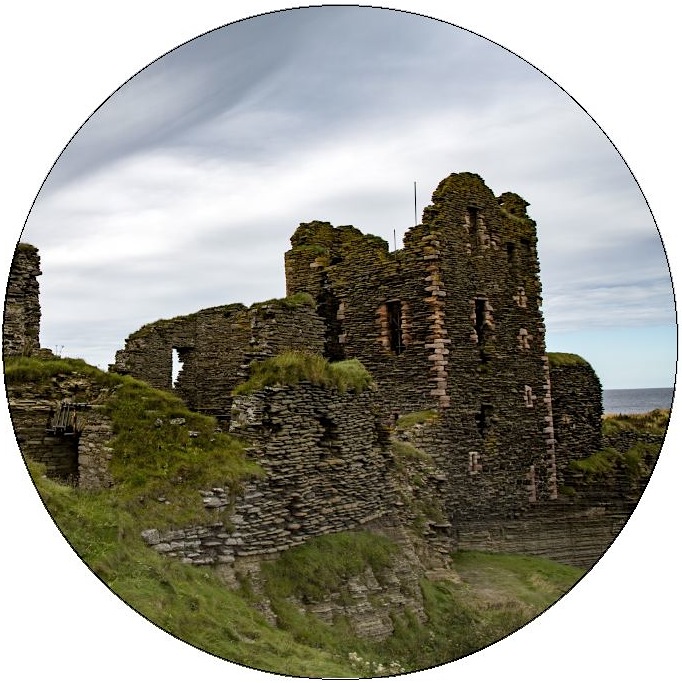 Sinclair Castle Pinback Button and Stickers