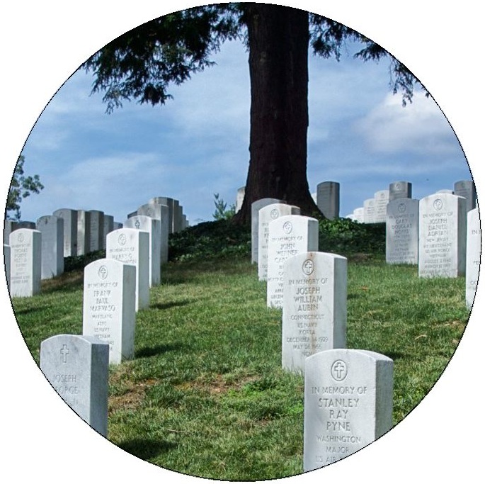 Arlington Cemetery Pinback Buttons and Stickers