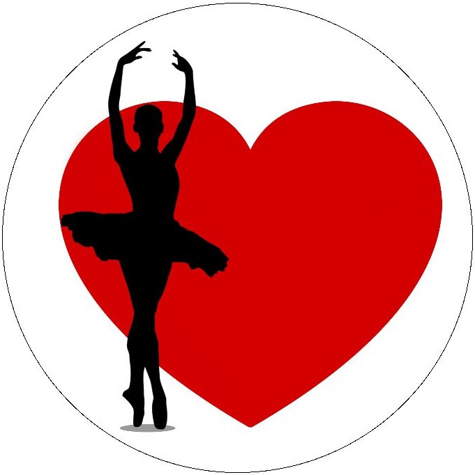 Ballerina Dance Pinback Buttons and Stickers