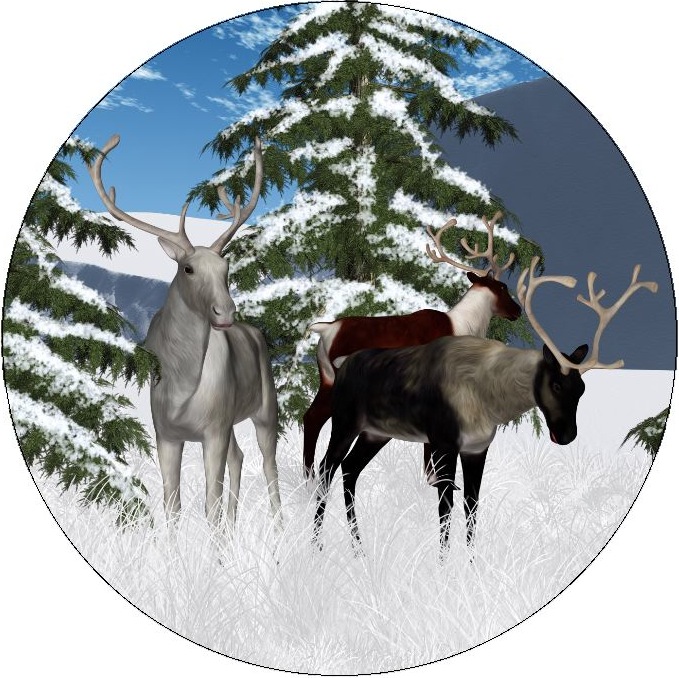 Deer Pinback Buttons and Stickers