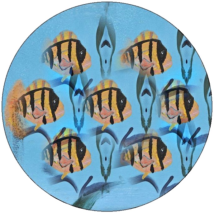 Fish Pinback Buttons and Stickers