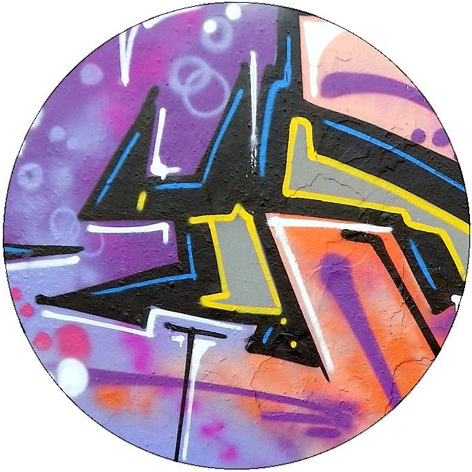 Graffitti Pinback Buttons and Stickers