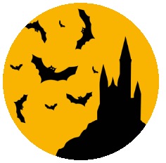 Halloween Pinback Buttons and Stickers