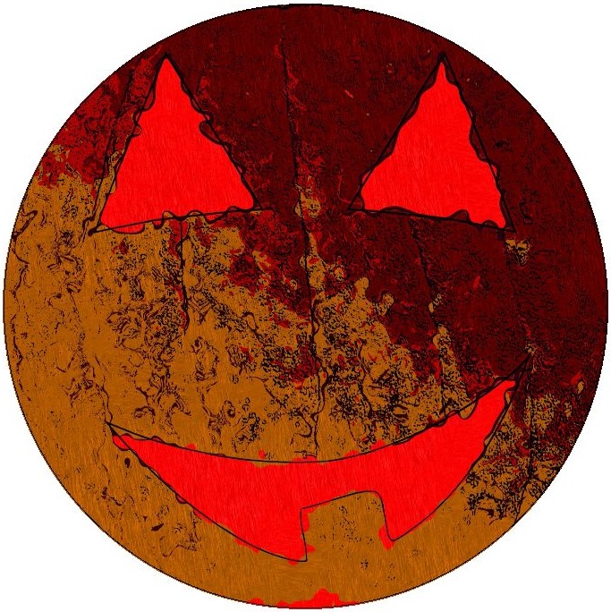 Halloween Pumpkin Pinback Buttons and Stickers