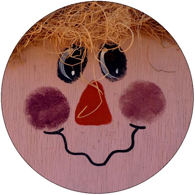 Halloween Scarecrow Pinback Buttons and Stickers