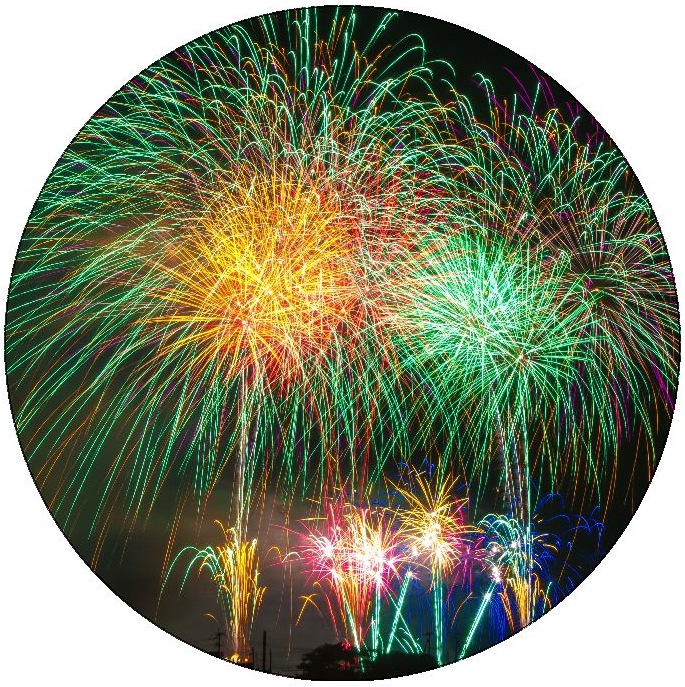 Fireworks Pinback Button