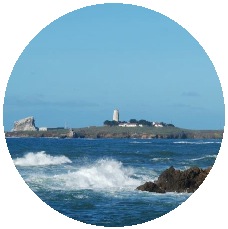 Lighthouse Pinback Button