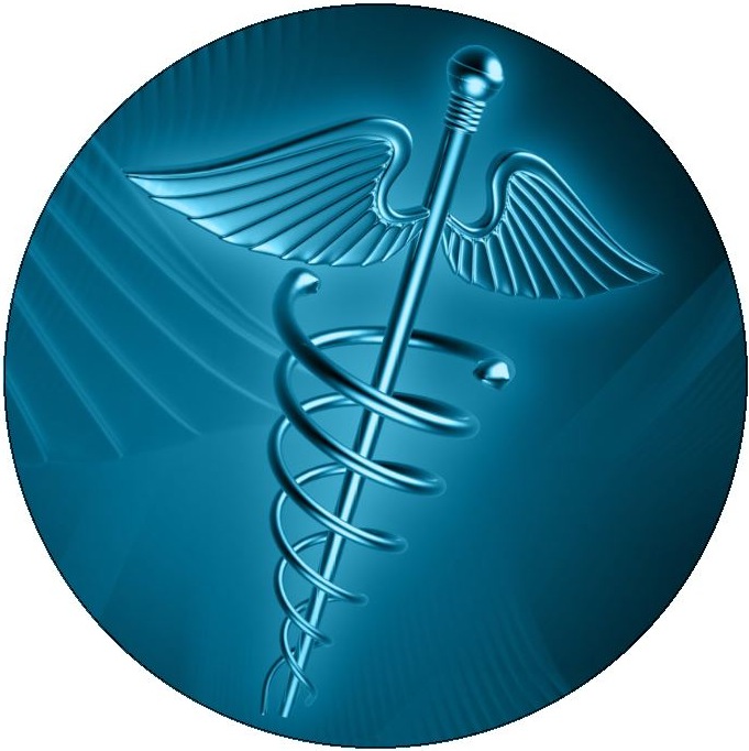 Medical Symbol Photo Pinback Buttons and Stickers