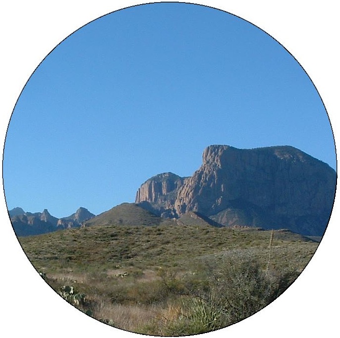 Big Bend National Park Pinback Buttons and Stickers