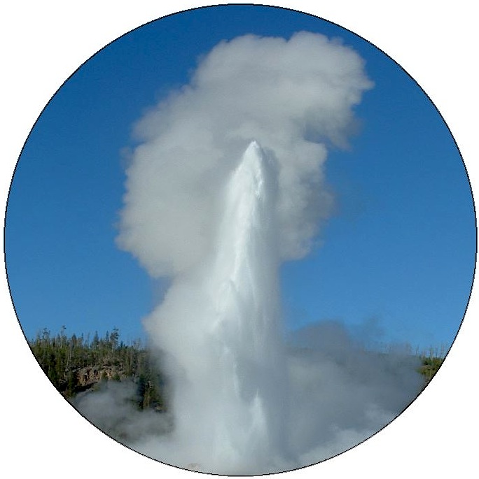 Yellowstone National Park Pinback Buttons and Stickers