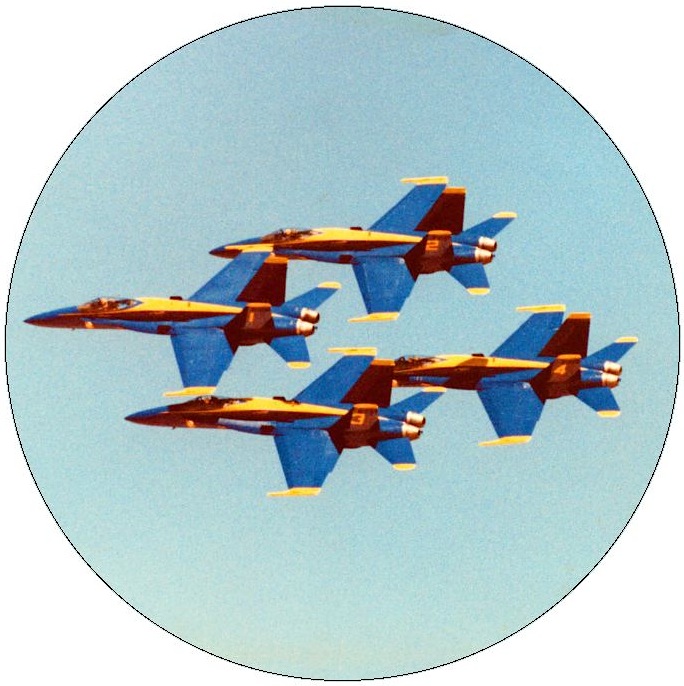 Blue Angels Pinback Button and Sticker