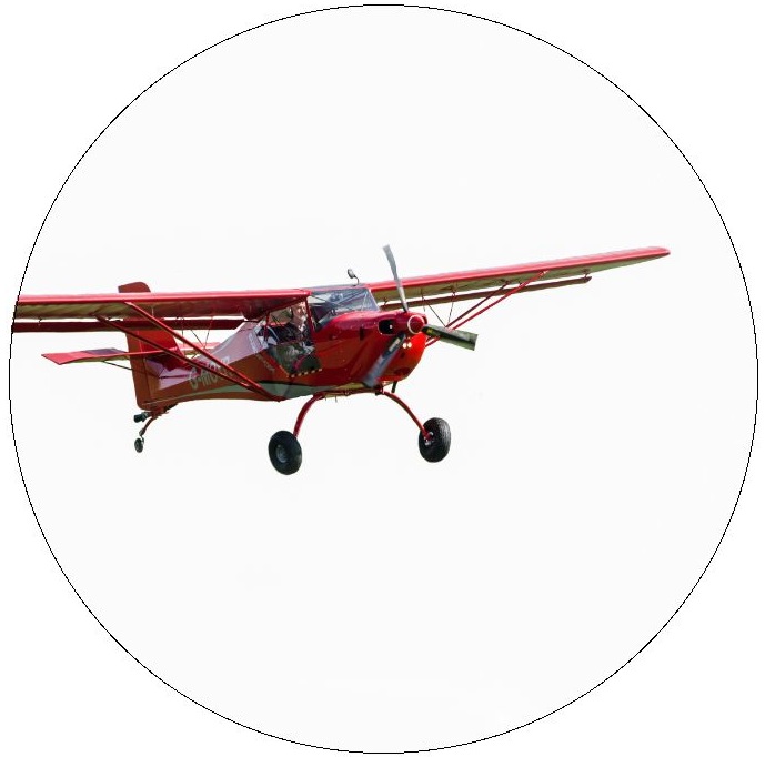 Plane Pinback Button and Stickers