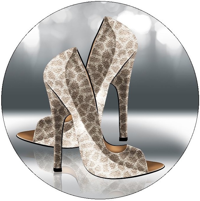 Shoe, Boots, and High Heel Pinback Buttons and Stickers