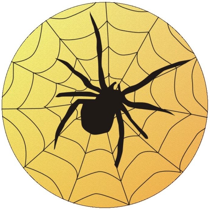 Spider Pinback Button and Stickers