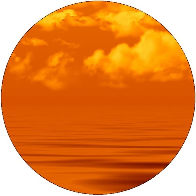 Sunset Pinback Buttons and Stickers