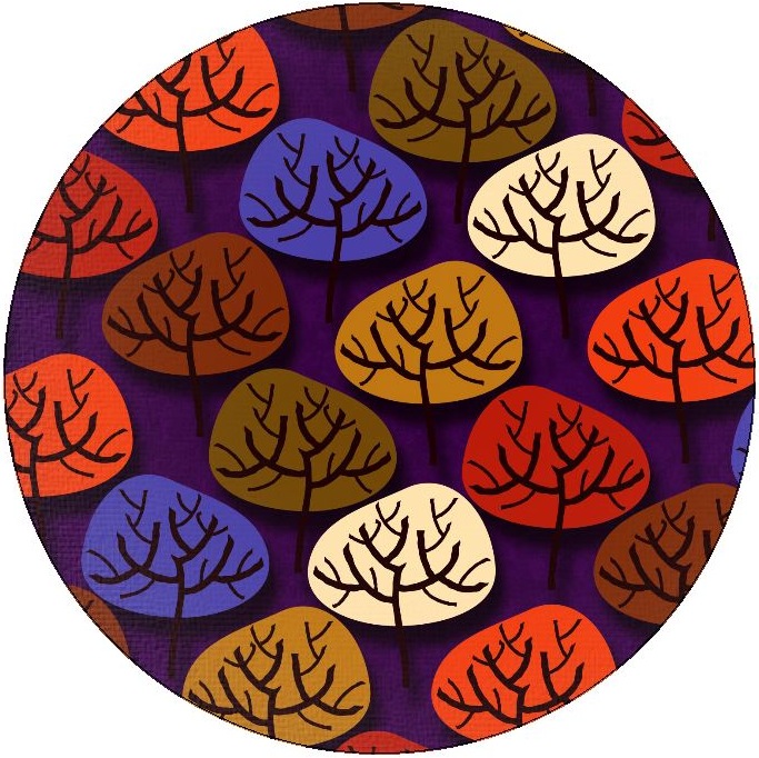 Trees Pinback Buttons and Stickers