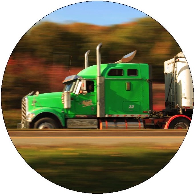 Truck Pinback Buttons and Stickers