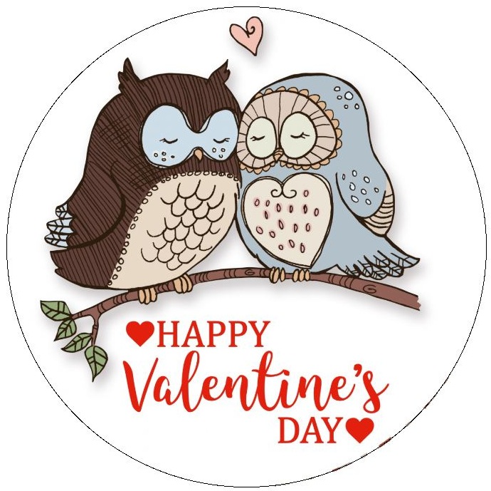 Valentine Background Pinback Buttons and Stickers