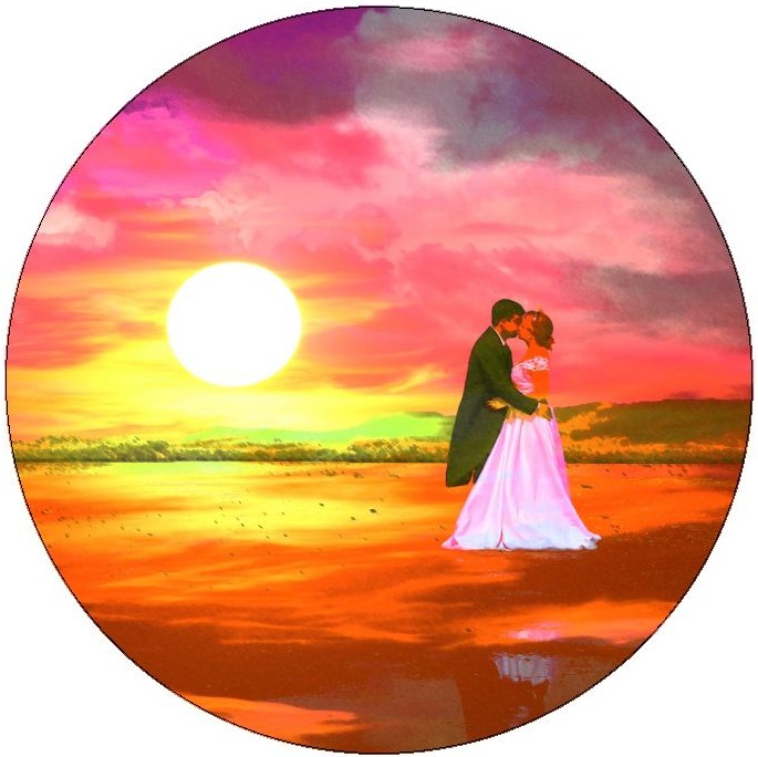 Romance Background Pinback Buttons and Stickers