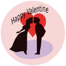 Valentine Pinback Buttons and Stickers