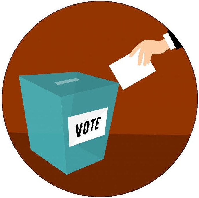 Vote Pinback Button and Stickers