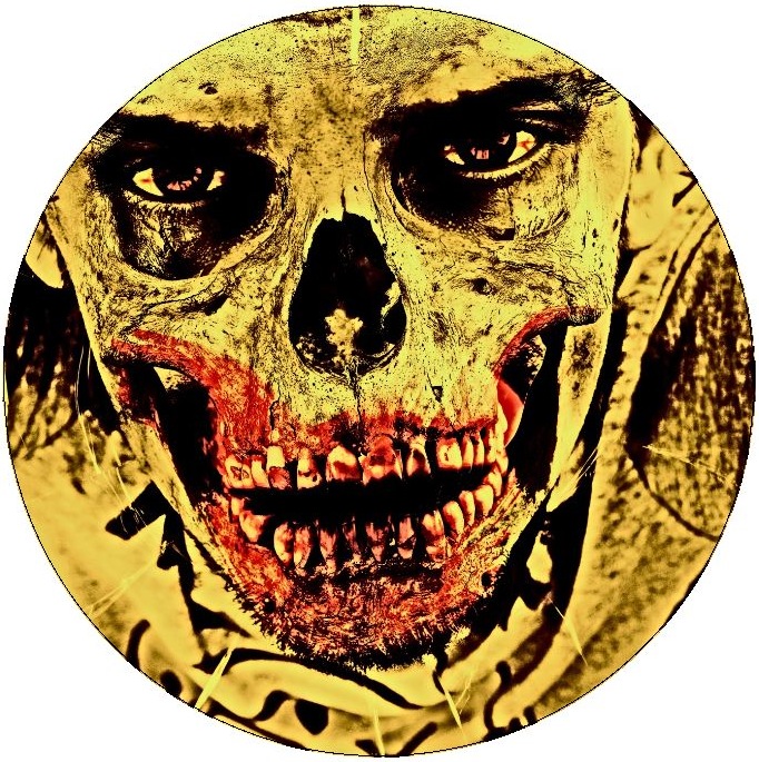 Zombie Pinback Buttons and Stickers